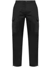 Moncler Cargo Pants With Logo In Black