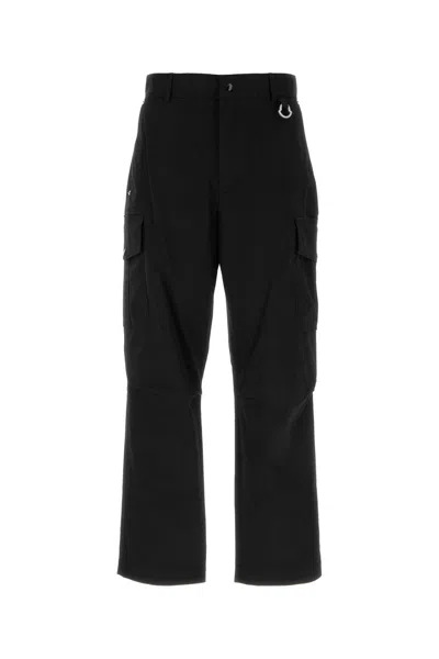 Moncler Black Stretch Cotton Cargo Pant