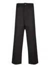 Moncler Gabardine Joggers In 999