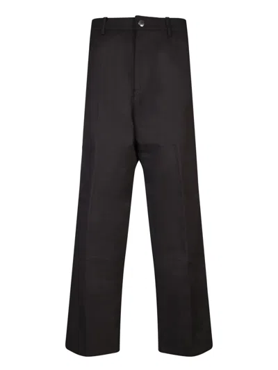 MONCLER BLACK STRETCH COTTON PANT