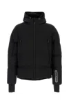 Moncler Grenoble Black Stretch Nylon Angren Down Jacket In Black