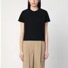 Moncler Black T-shirt In Cotton