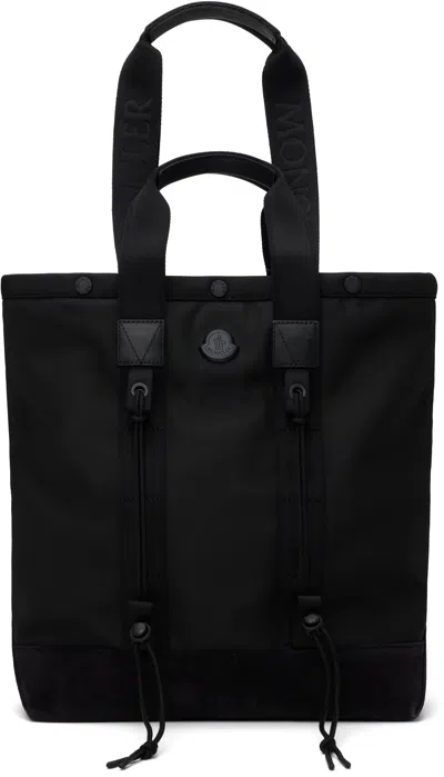 MONCLER BLACK TECH WATER-REPELLENT SMALL TOTE