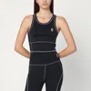 Moncler Grenoble Black Polyamide Elastane Top