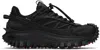 Moncler Trailgrip Gtx Polyamide Sneakers Chunky Sole In Black