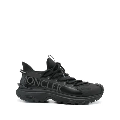 Moncler Black Trainers - Low-tops Men