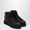 Moncler Black Trekking Ankle Boot Peka Trek