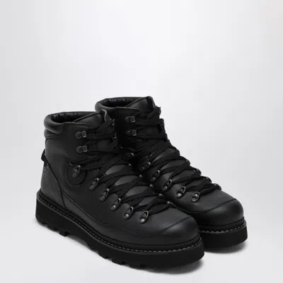 Moncler Black Trekking Ankle Boot Peka Trek