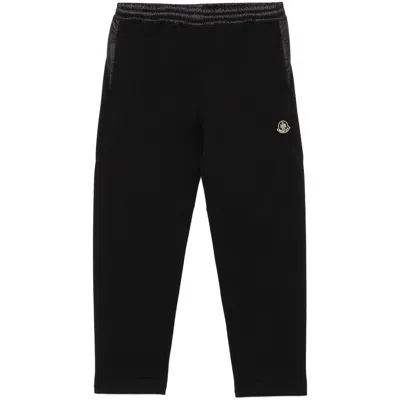 Moncler Black Trousers - Track Pants Men