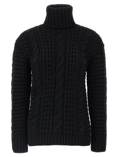Moncler Black Turtleneck Sweater