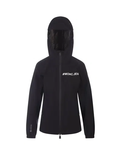 Moncler Valles Hooded Jacket Black