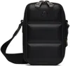 Moncler Black Vertical Crossbody Bag In 999 - Black