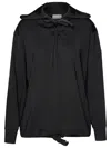 Moncler Drawstring Hoodie Ribbed Cuffs
