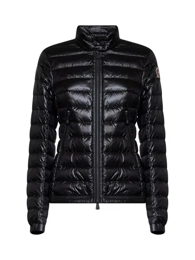 Moncler Black Walibi Foldable Short Down Jacket