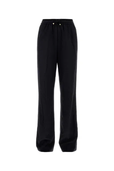 MONCLER BLACK WIDE LEG PANT