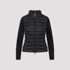 Moncler Black Wool Blend Tricot Jacket