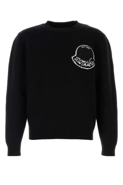 Moncler Black Wool Sweater