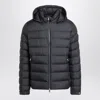 Moncler Arneb Hooded Down Puffer Jacket In Black