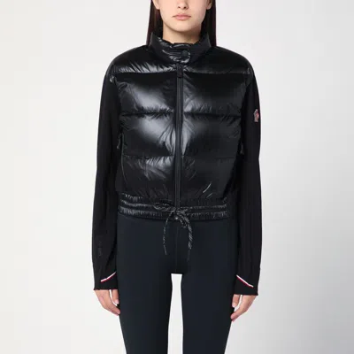 Moncler Black Zip-up Padded Cardigan