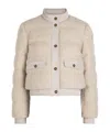 Moncler Blandy Down Jacket In Neutral