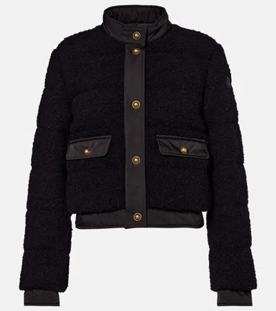 MONCLER BLANDY TWEED DOWN JACKET