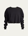Moncler Blouson Sweatshirt In Black