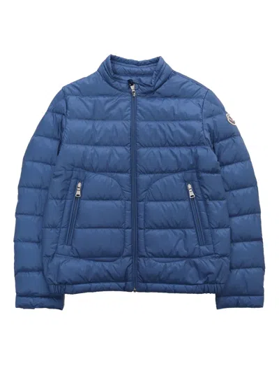 Moncler Kids' Blu Acorus Jacket In Blue