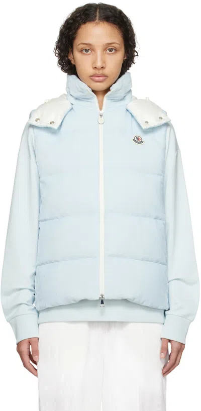 Moncler Blue Agelao Down Vest