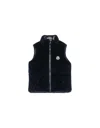 Moncler Colbricon Reversible Vest In Blue