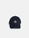 Moncler Blue Cotton Cap