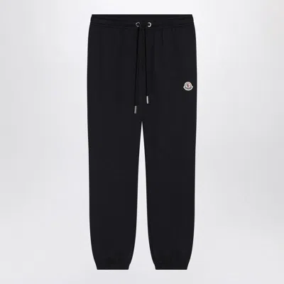 MONCLER MONCLER  BLUE COTTON JOGGING PANTS
