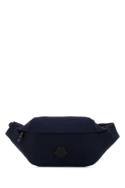 MONCLER BLUE DURANCE SMALL CROSSBODY BAG