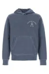 Moncler Sweatshirt With Logo In Blue