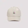 MONCLER BLUE LOGO PATCH BASEBALL CAP