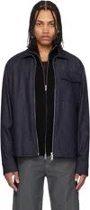 Moncler Denim Shirt In 77a