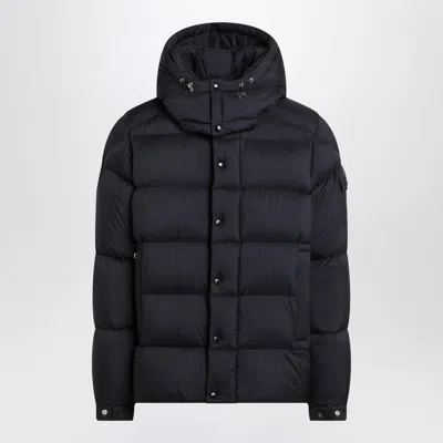 MONCLER BLUE MAYA 70 DOWN JACKET WITH HOOD