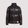 Moncler Peclet Reversible Short Down Jacket, Men, Multicolour, Size: 5 In Blue