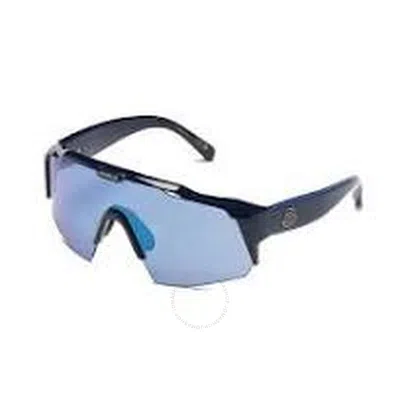 Moncler Blue Shield Men's Sunglasses Ml0270-k 90x 00