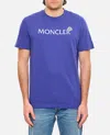 Moncler T-shirt En Coton In Blue