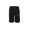 Moncler Blue Shorts For Boy With Logo In Blue