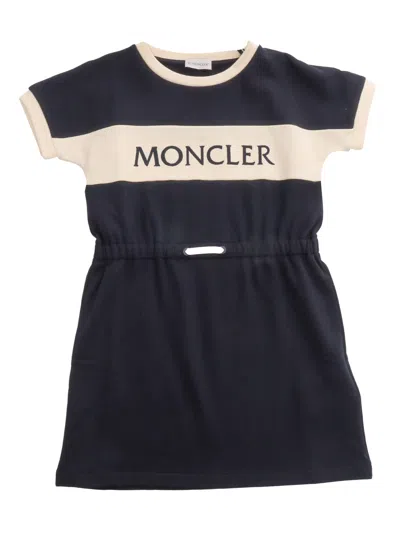 Moncler Kids' Blue Sportive Dress