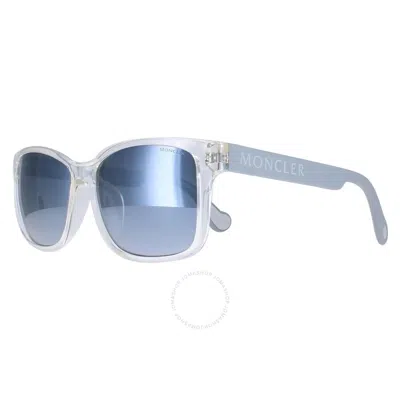 Moncler Blue Square Men's Sunglasses Ml0164-k 27x 59
