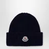 Moncler Logo-appliqué Beanie
