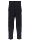 Moncler Wool Pants In Blue