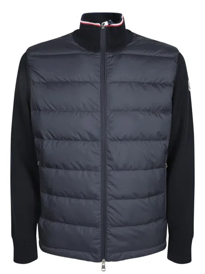 Moncler Blue Zip Cardigan Jacket