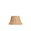 Moncler Bob En Teddy Et Coton Réversible In Beige