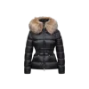 Moncler Boed Shearling-trimmed Down Jacket In Black