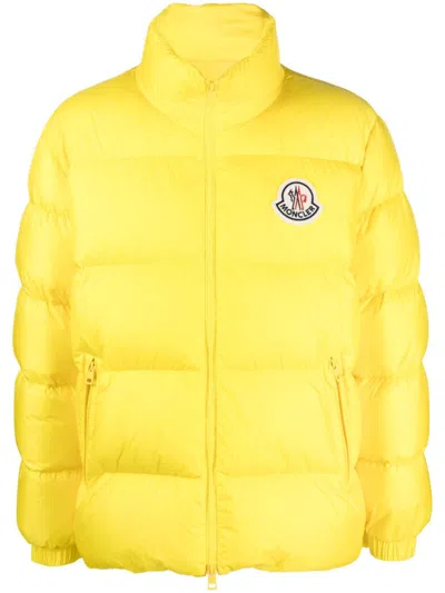 Moncler Bold Yellow Hooded Jacket For Men