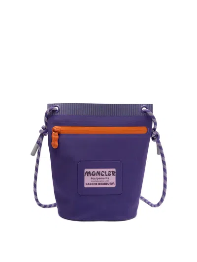 Moncler `amoeba` Pouch In Purple