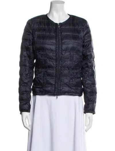 Pre-owned Moncler Bomber Jacket In Black